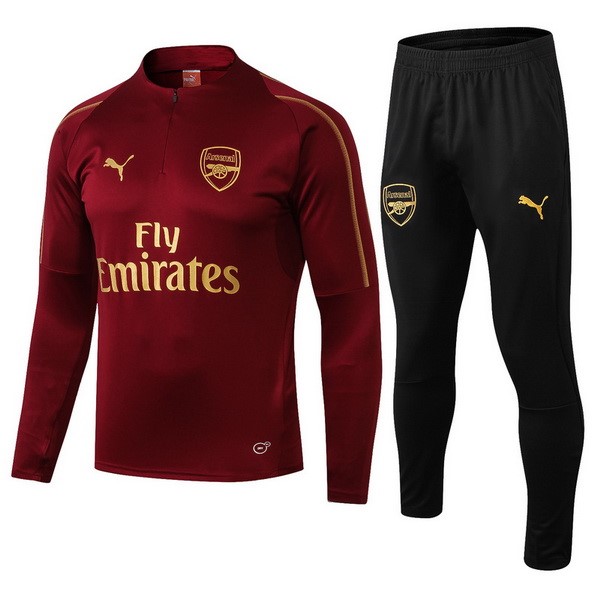 Chandal De Lana Arsenal 2018/19 Rojo Marino